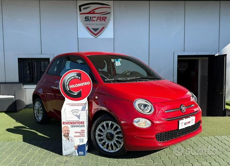 Usata Fiat 500 Lounge 69 CV (50 kW) 2021 Rosso Utilitaria
