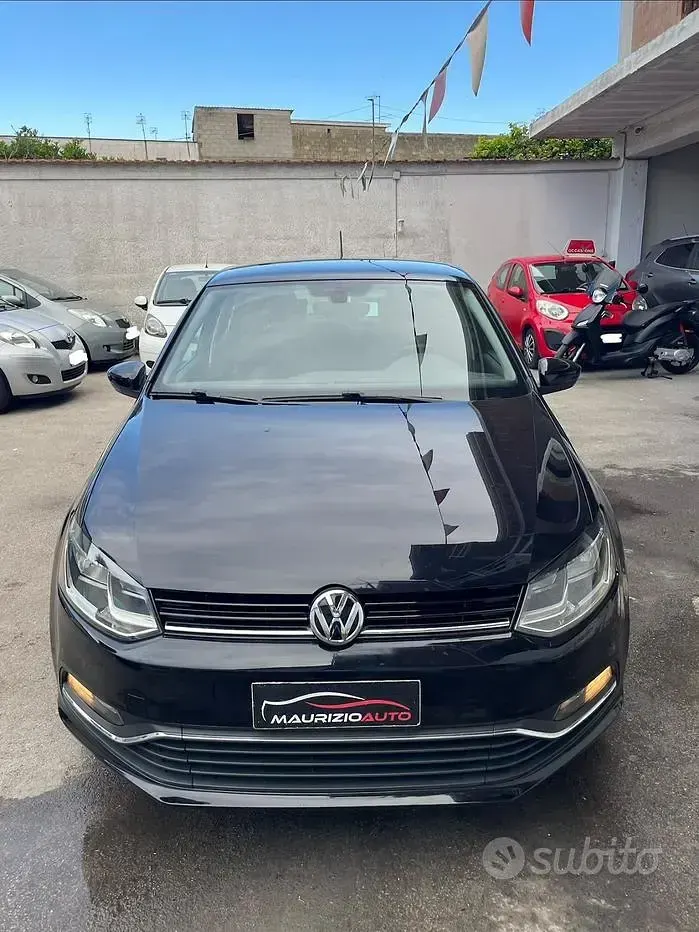 Usata VW Polo 90 CV (66 kW) 2014 Nero Berlina