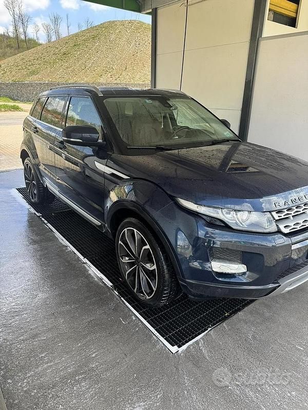 Usata Land Rover Range Rover evoque 150 CV (110 kW) 2013 Blu SUV