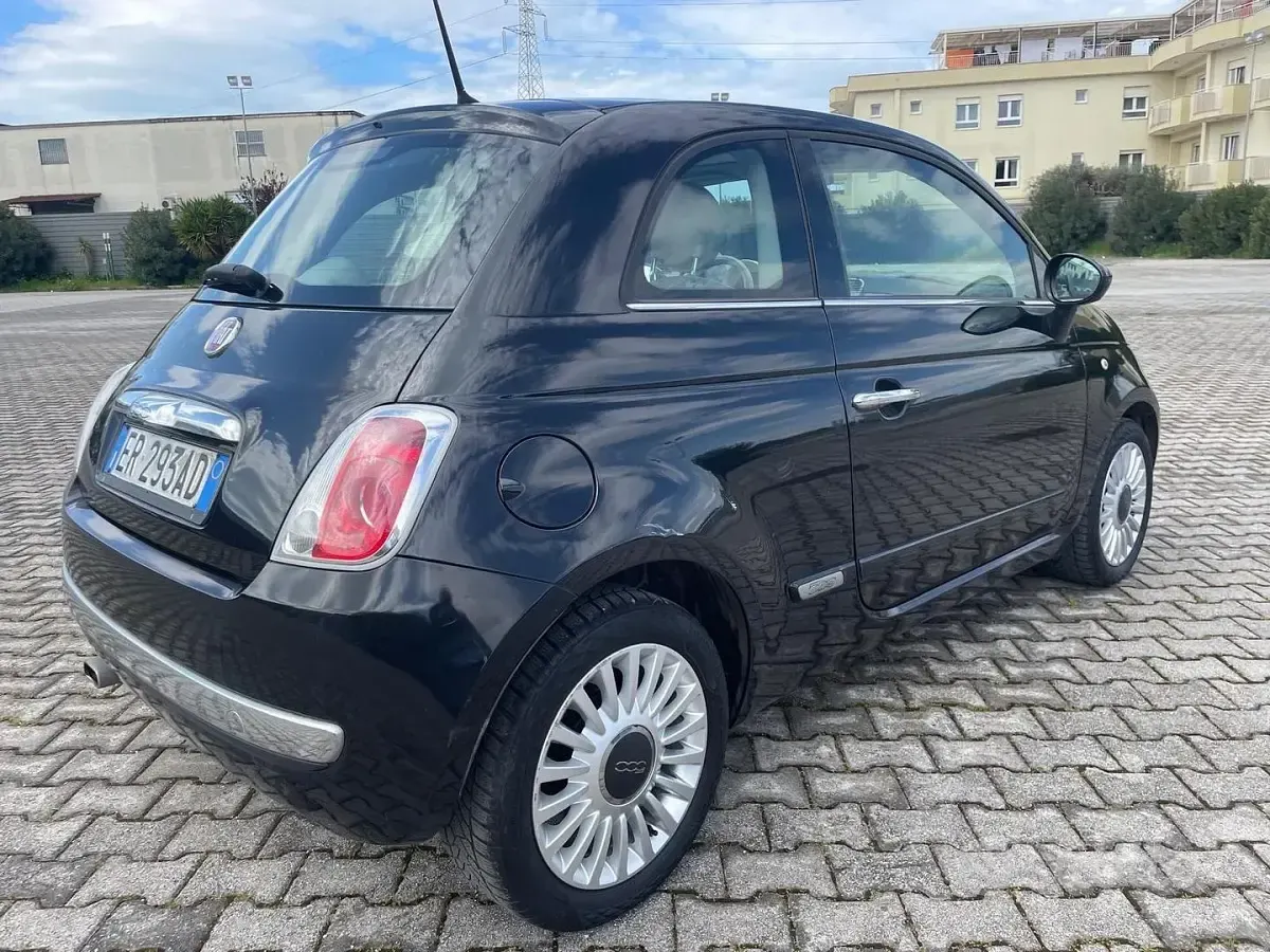 Usata Fiat 500 Lounge 69 CV (50 kW) 2013 Blu Berlina