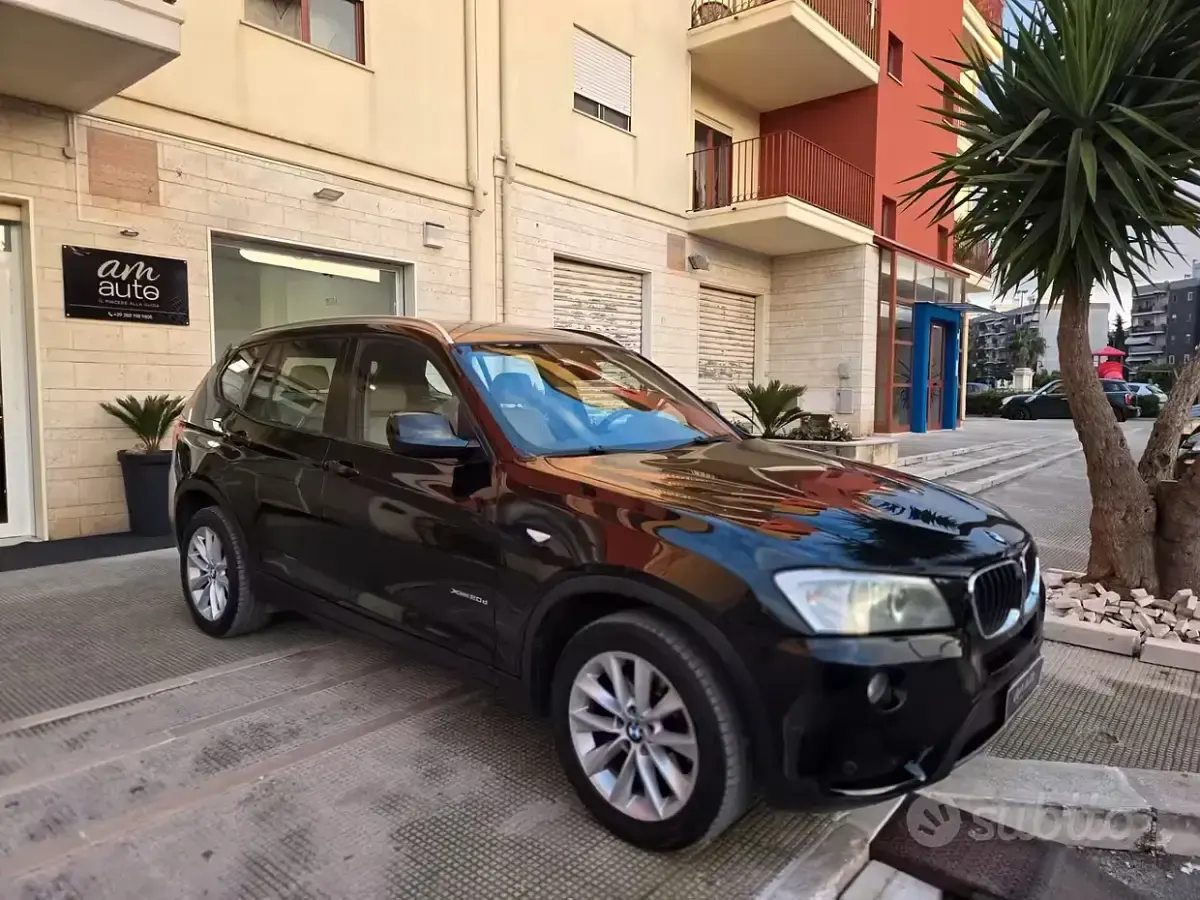 Usata BMW X3 184 CV (135 kW) 2013 Nero SUV