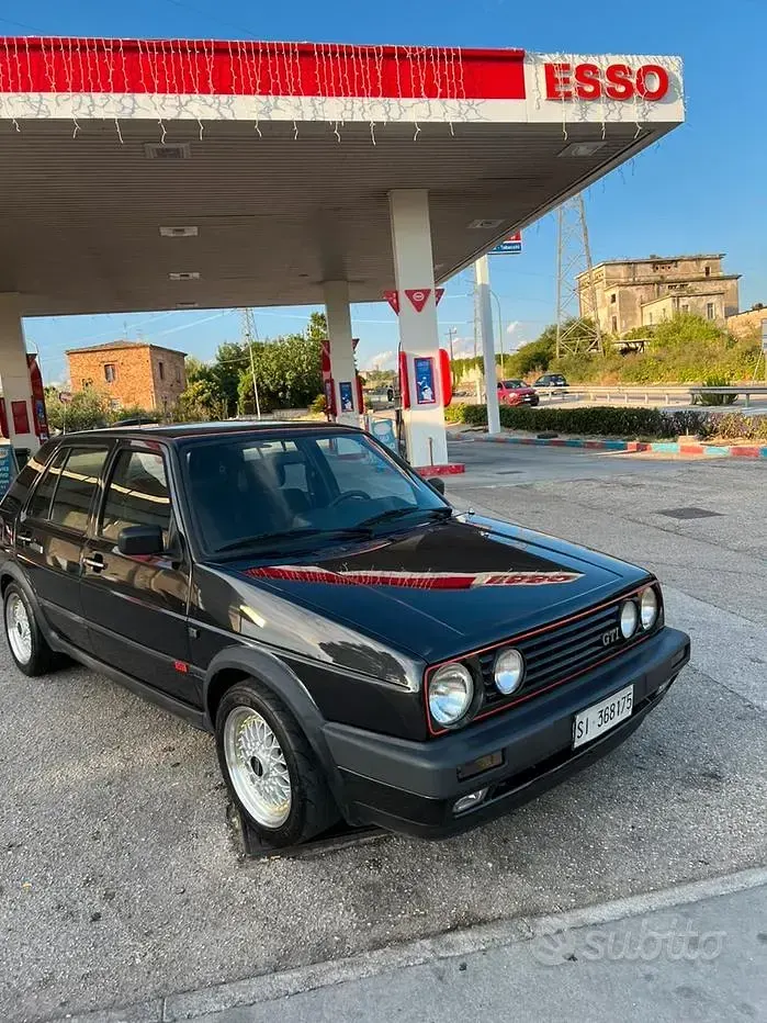 Usata VW Golf III GTI 110 CV (80 kW) 1991 Nero Utilitaria