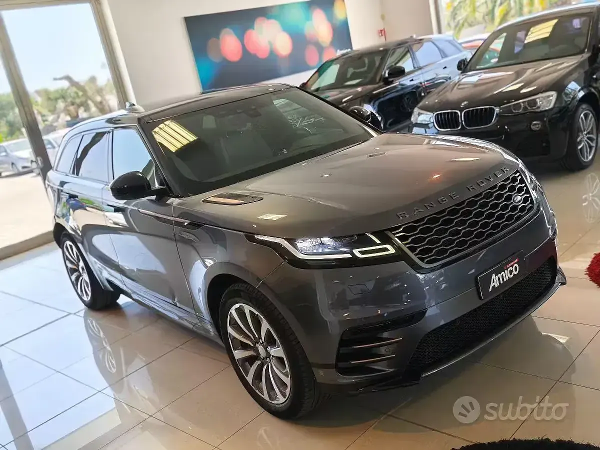 Usata Land Rover Range Rover Velar R-Dynamic 300 CV (220 kW) 2018 Grigio SUV