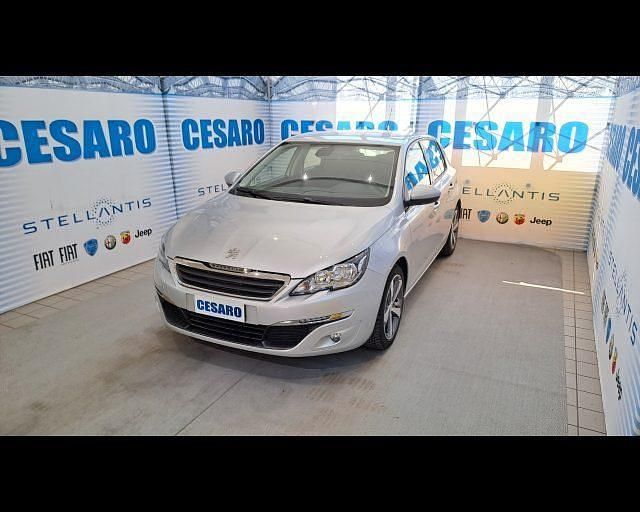 Usata Peugeot 308 Allure 131 CV (96 kW) 2015 Argento Berlina