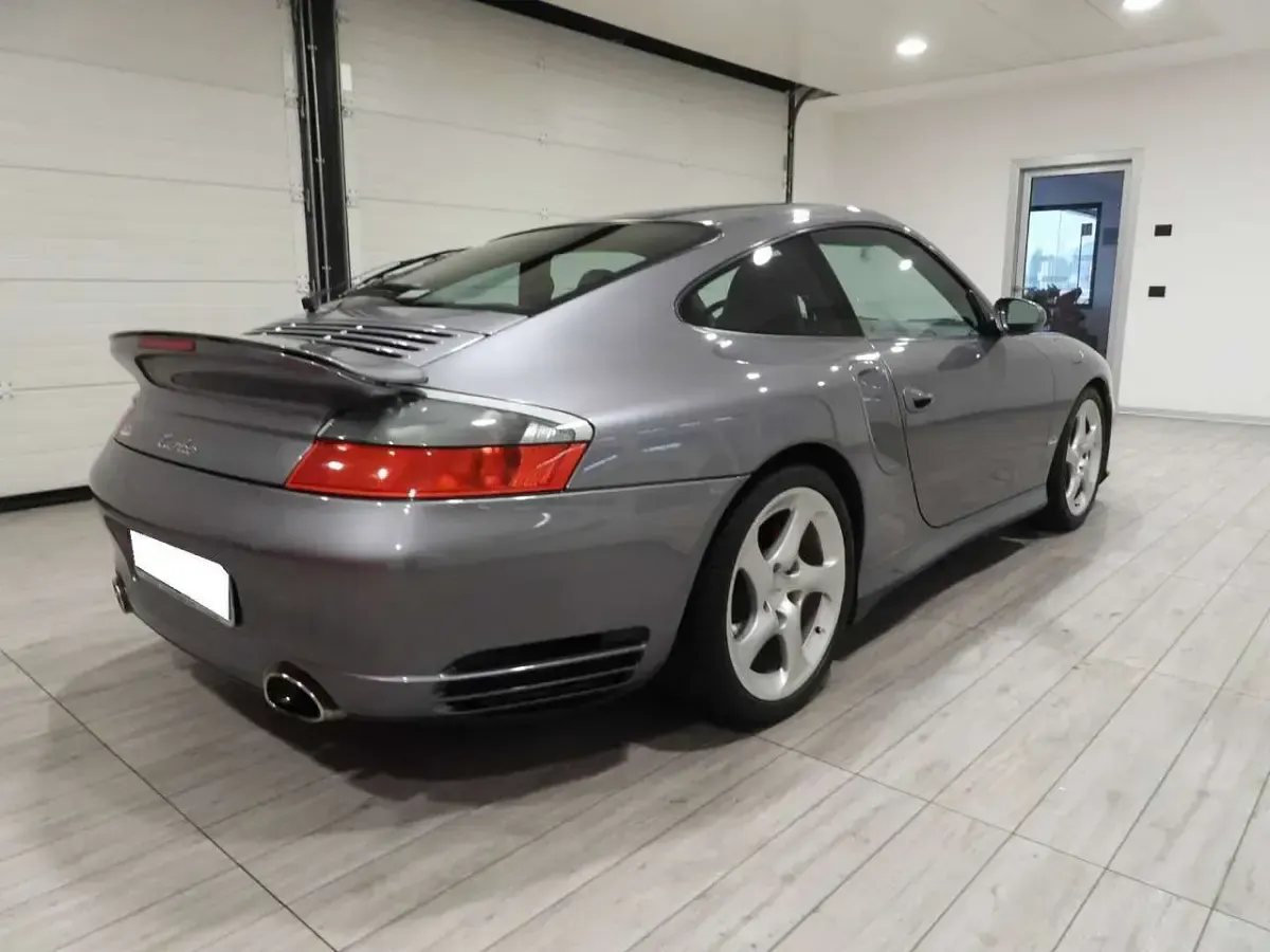 Usata Porsche 996 Turbo 420 CV (308 kW) 2001 Sealgrau metallic l6b4 Coupé