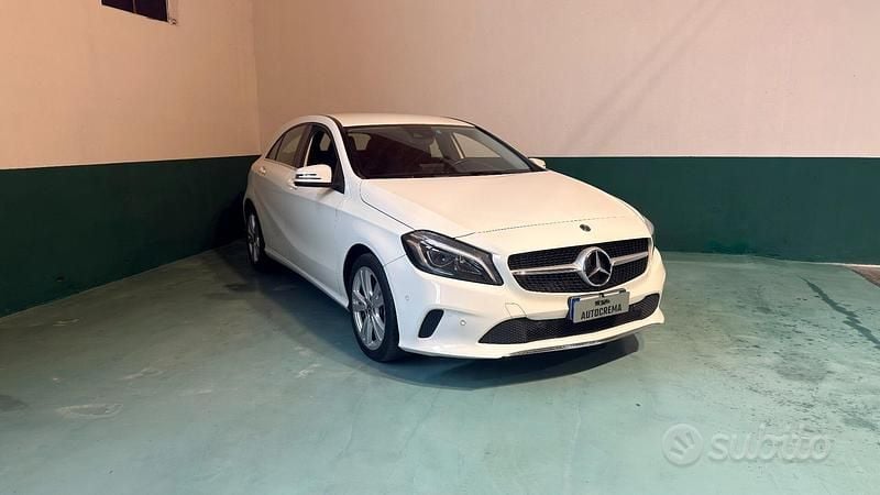 Usata Mercedes A180 109 CV (80 kW) 2018 Bianco Berlina
