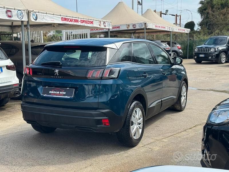 Usata Peugeot 3008 Active 131 CV (96 kW) 2022 Blu SUV
