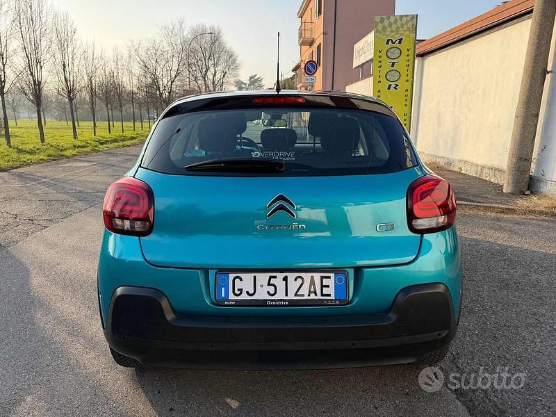 Usata Citroën C3 PureTech 110 CV (80 kW) 2022 Blu Utilitaria