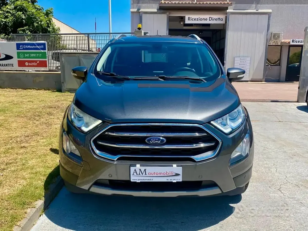 Usata Ford Ecosport Titanium 99 CV (72 kW) 2018 Grigio SUV