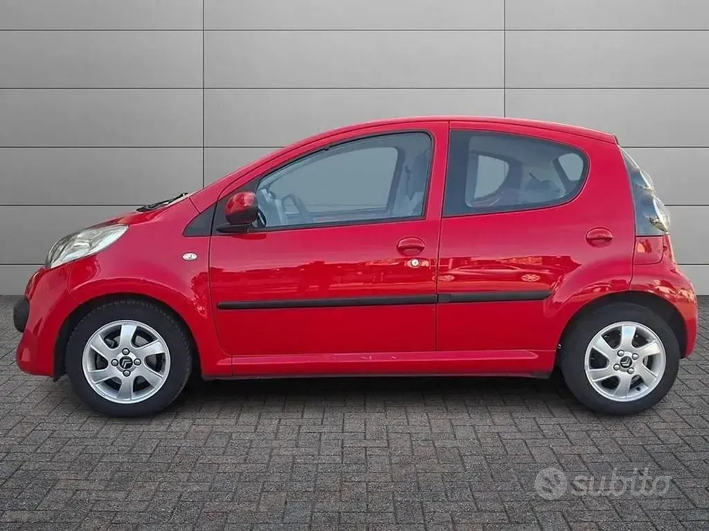 Usata Citroën C1 68 CV (50 kW) 2007 Rosso Utilitaria