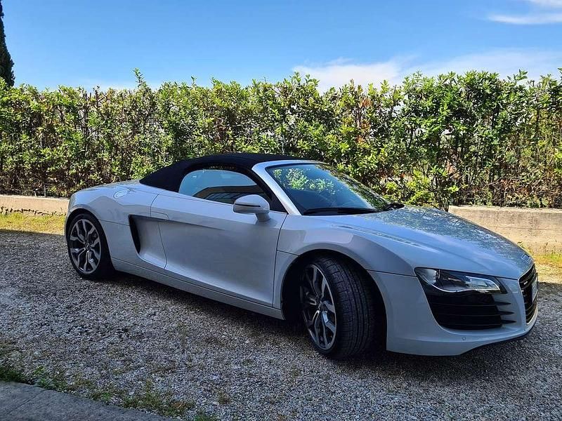 Usata Audi R8 Spyder Comfort 430 CV (316 kW) 2012 Bianco Cabrio