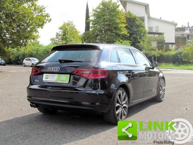 Usata Audi A3 Ambition 150 CV (110 kW) 2014 Nero Berlina