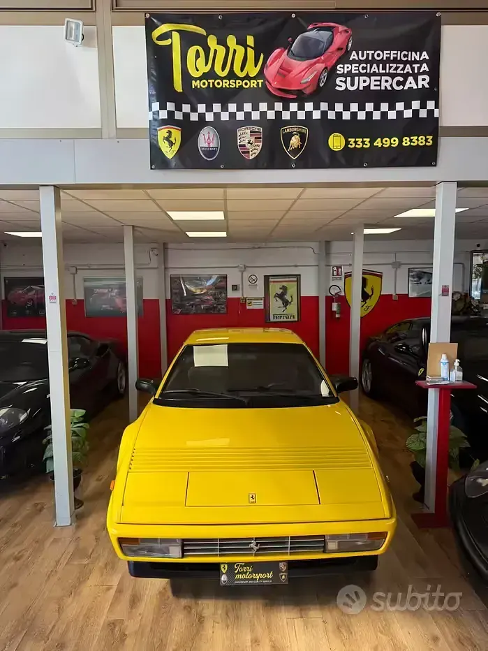 Usata Ferrari Mondial 240 CV (176 kW) 1984 Giallo Coupé