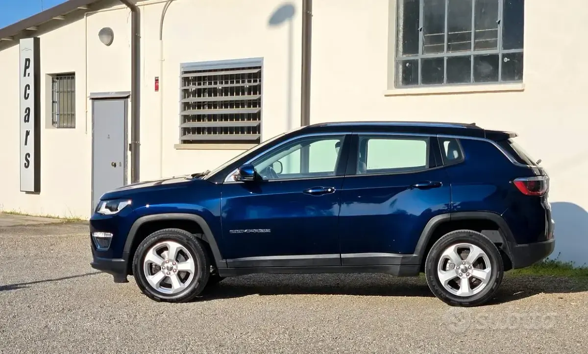 Usata Jeep Compass Limited 140 CV (102 kW) 2018 Blu SUV