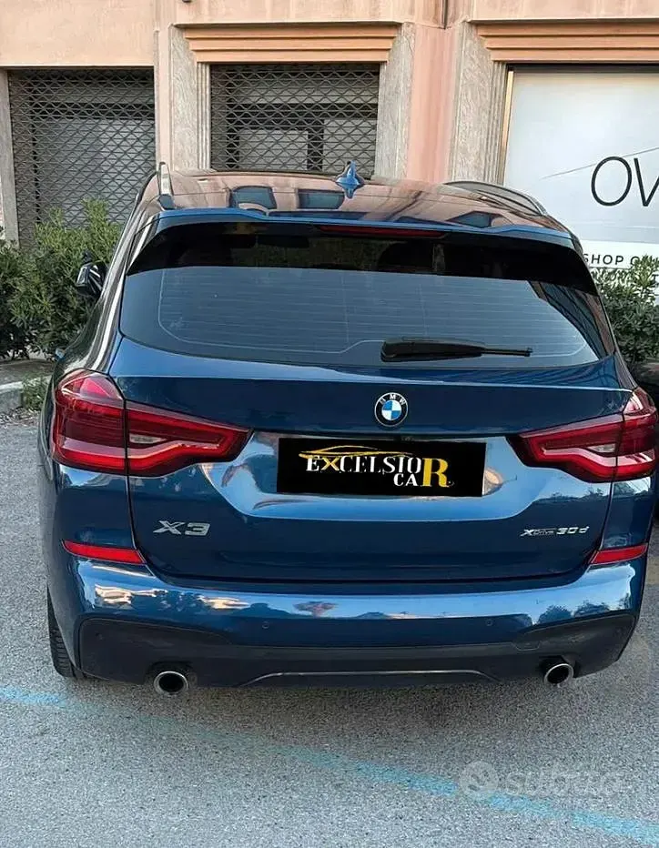Usata BMW X3 M Sport 265 CV (194 kW) 2020 Blu SUV