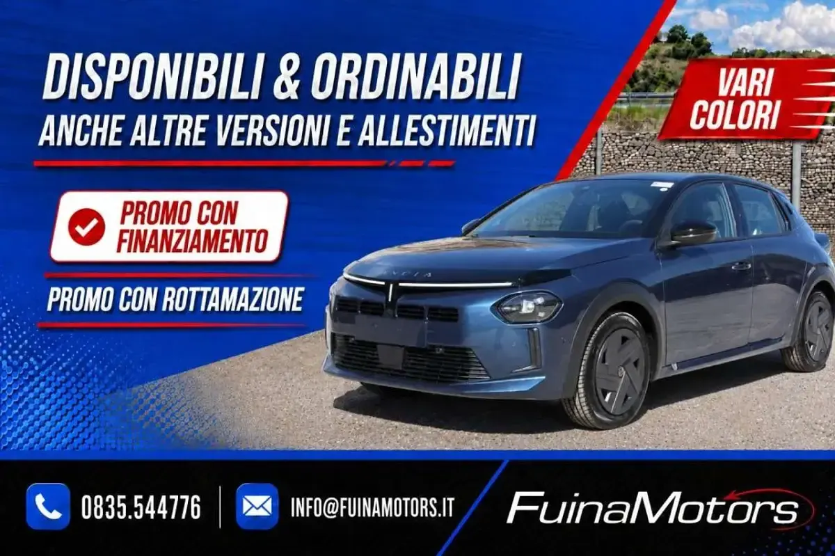 Nuova Lancia Ypsilon 101 CV (74 kW) 2026 Nero Utilitaria