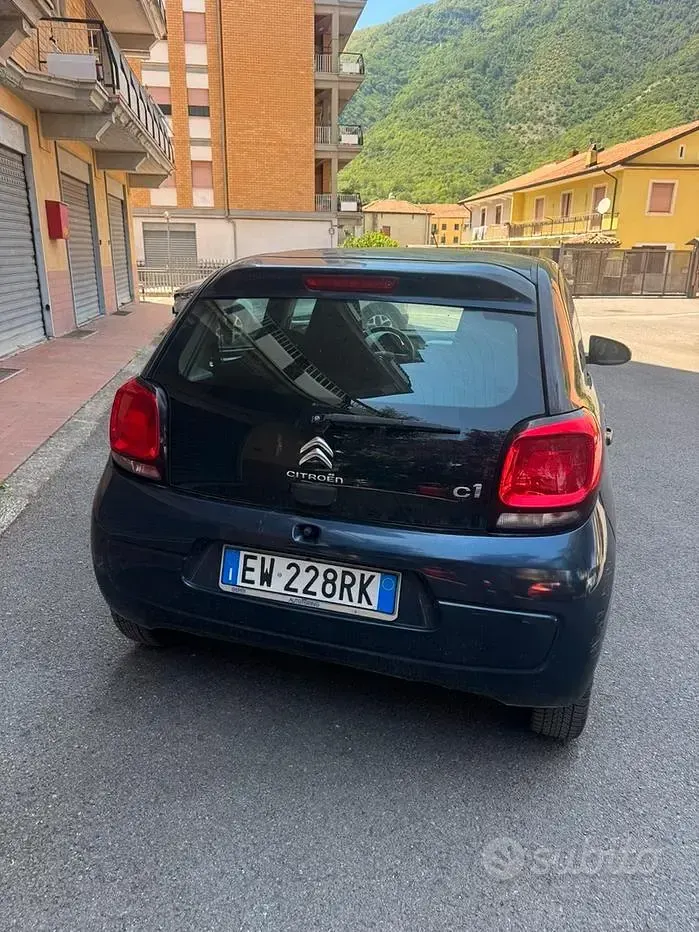 Usata Citroën C1 69 CV (50 kW) 2014 Blu Utilitaria