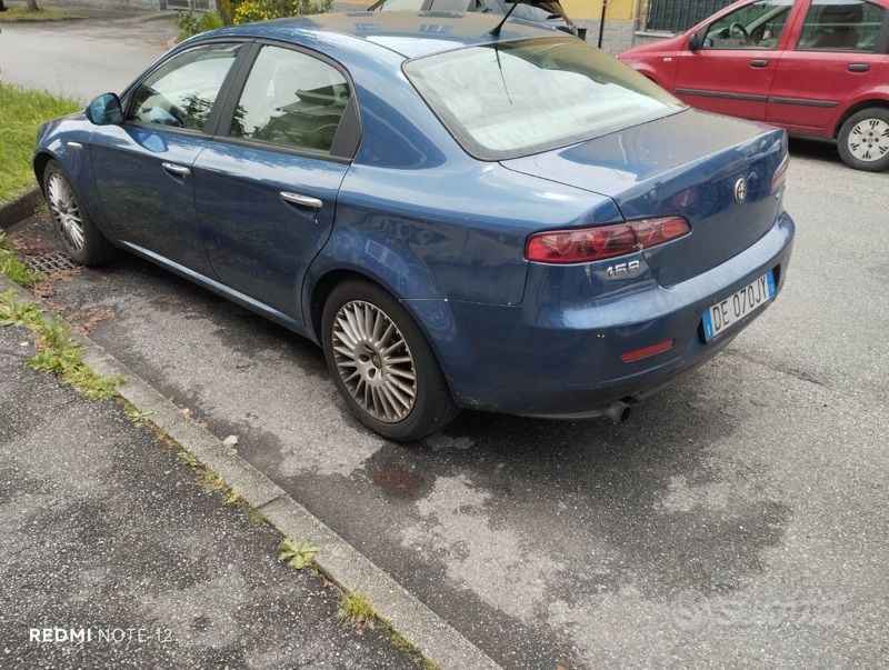 Usata Alfa Romeo 159 Progression 150 CV (110 kW) 2006 Blu/azzurro Berlina
