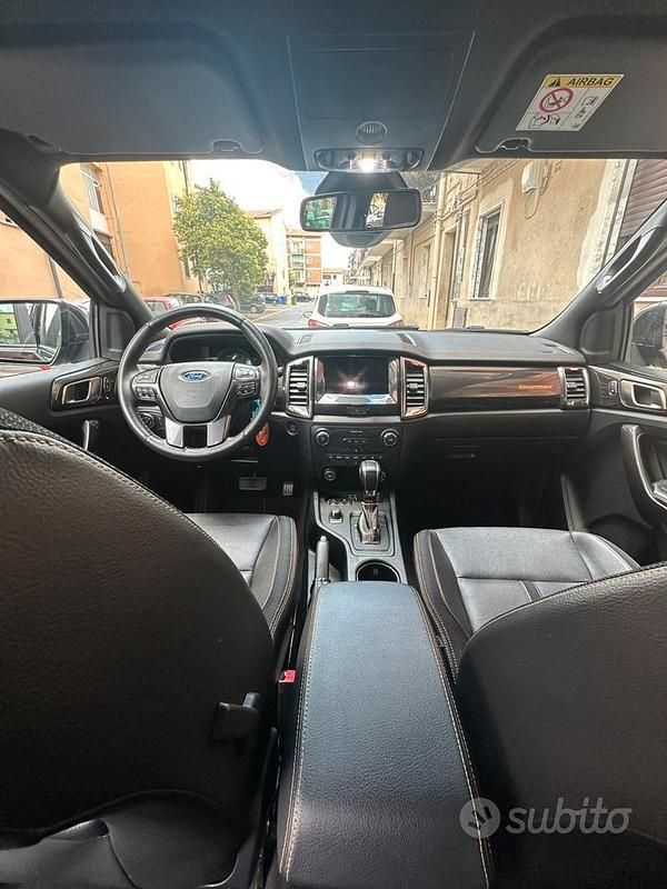 Usata Ford Ranger Wildtrack 170 CV (125 kW) 2021 Nero Pick-up