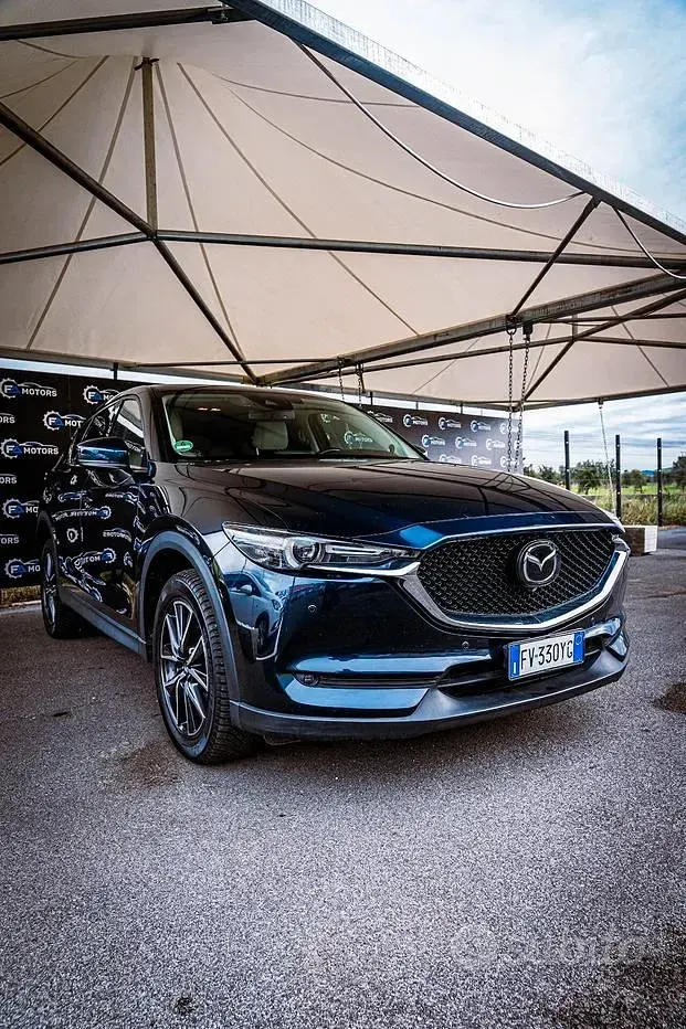Usata Mazda CX-5 Exclusive 184 CV (135 kW) 2019 Blu SUV