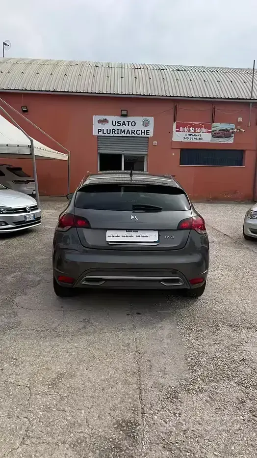 Usata DS Automobiles DS4 Chic 120 CV (88 kW) 2016 Grigio Berlina