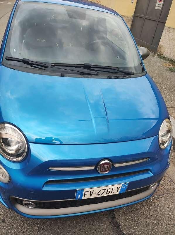 Blu/azzurro Usata 2019 Fiat 500 S Due volumi | 14.000 € (Molto cara) - Immagine 1/4