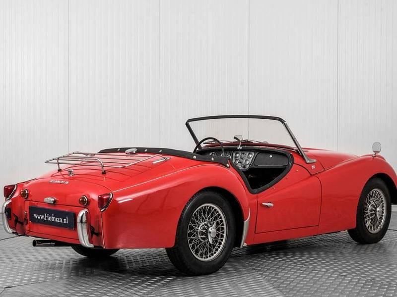 Usata Triumph TR3 101 CV (74 kW) 1959 Rosso Cabrio