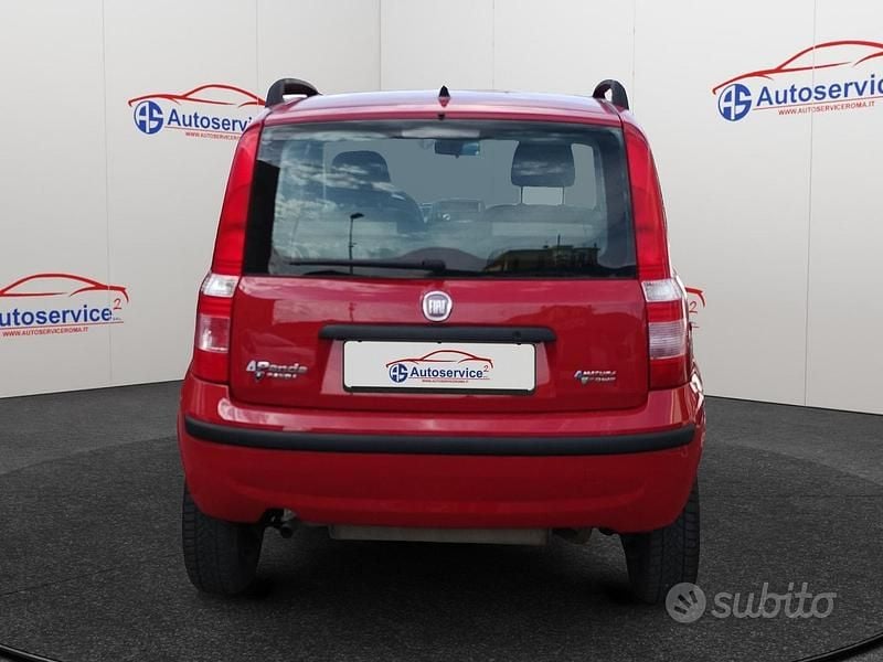 Usata Fiat Panda Dynamic 60 CV (44 kW) 2009 Rosso Utilitaria