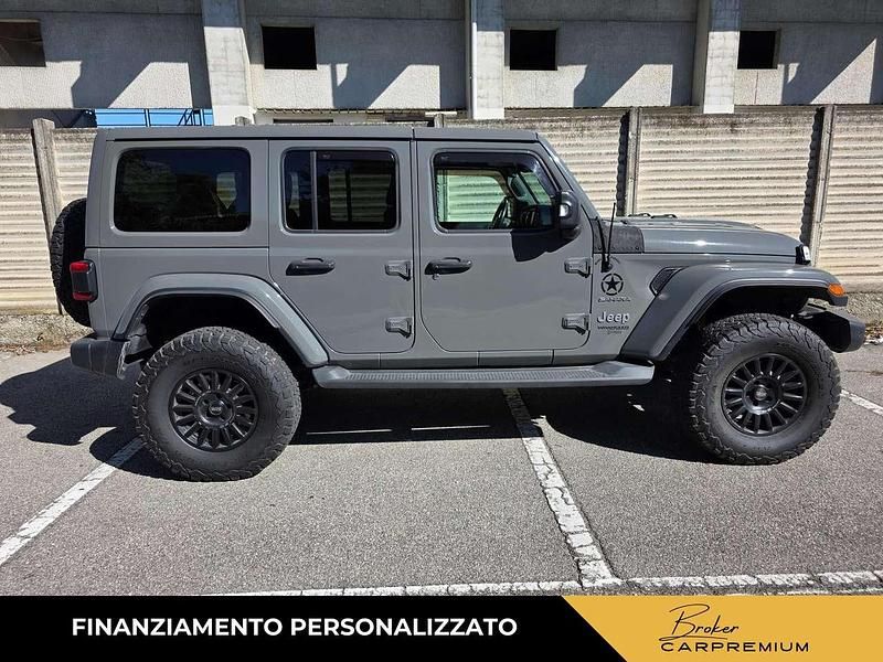 Usata Jeep Wrangler Sahara 200 CV (147 kW) 2020 Grigio SUV
