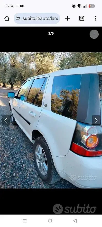 Usata Land Rover Freelander 2 190 CV (139 kW) 2013 Bianco SUV
