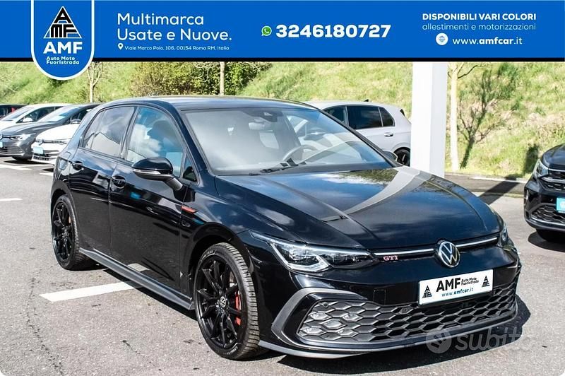 Usata VW Golf VIII GTI 245 CV (180 kW) 2022 Nero Berlina