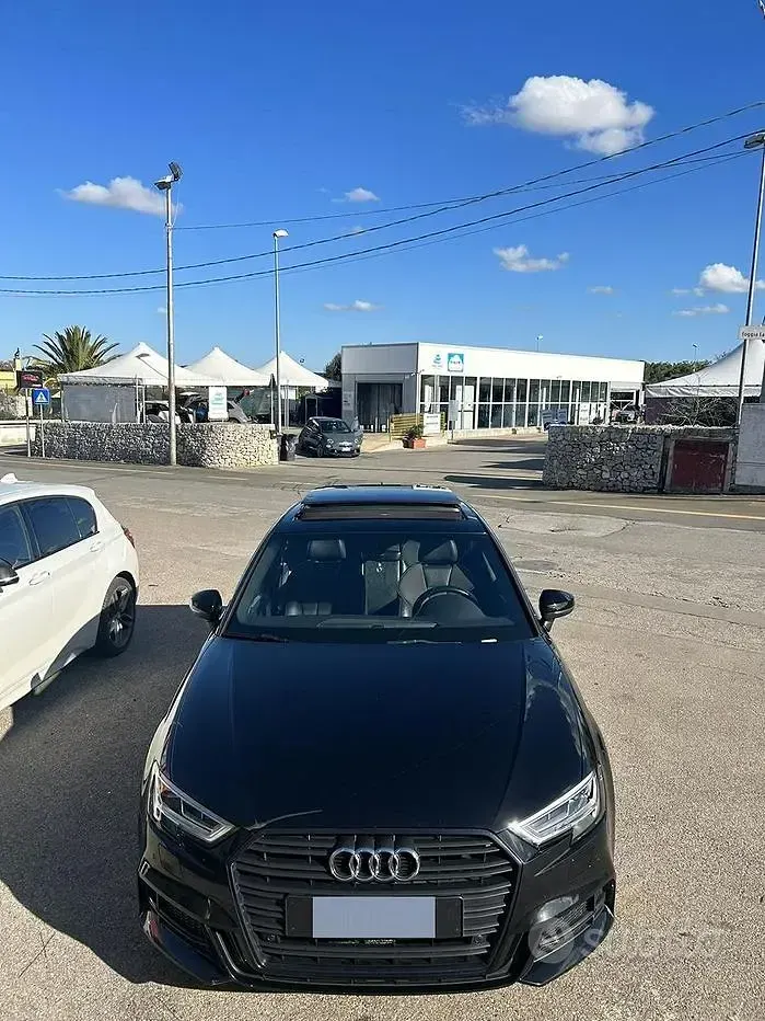 Usata Audi A3 Comfort 116 CV (85 kW) 2017 Nero Berlina