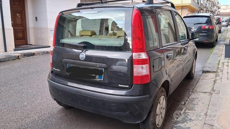 Usata Fiat Panda 2003 Nero Utilitaria