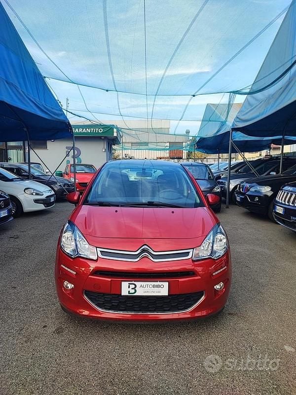 Usata Citroën C3 Exclusive 82 CV (60 kW) 2014 Rosso Utilitaria