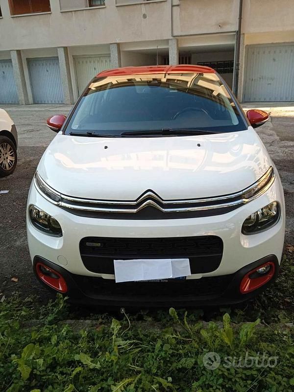 Usata Citroën C3 PureTech 82 CV (60 kW) 2017 Bianco Utilitaria