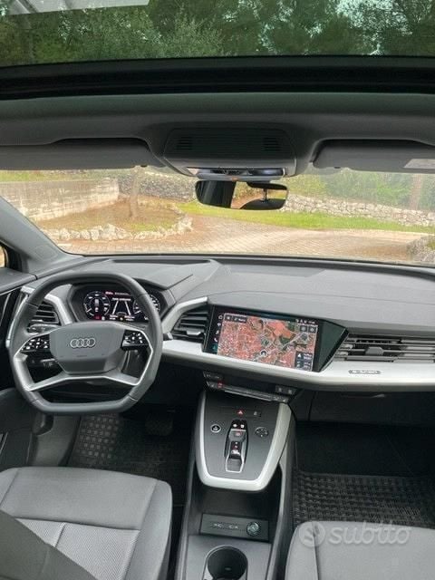 Usata Audi Q4 e-tron Advanced 69 kW (95 CV) 2022 Nero SUV