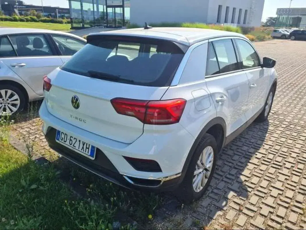 Usata VW T-Roc Style 116 CV (85 kW) 2021 Bianco SUV