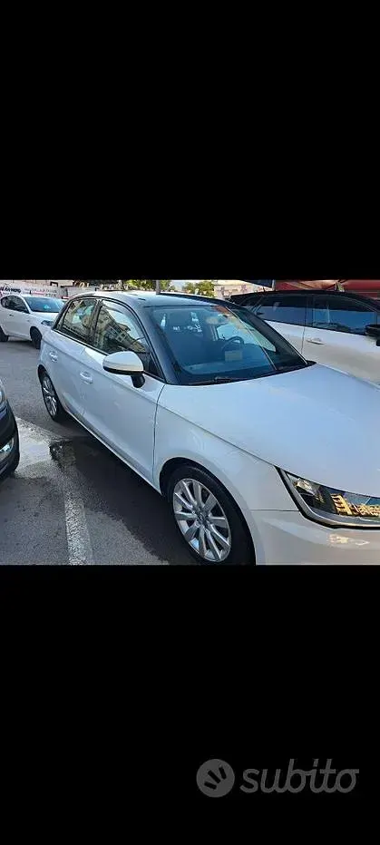 Usata Audi A1 90 CV (66 kW) 2016 Bianco Utilitaria