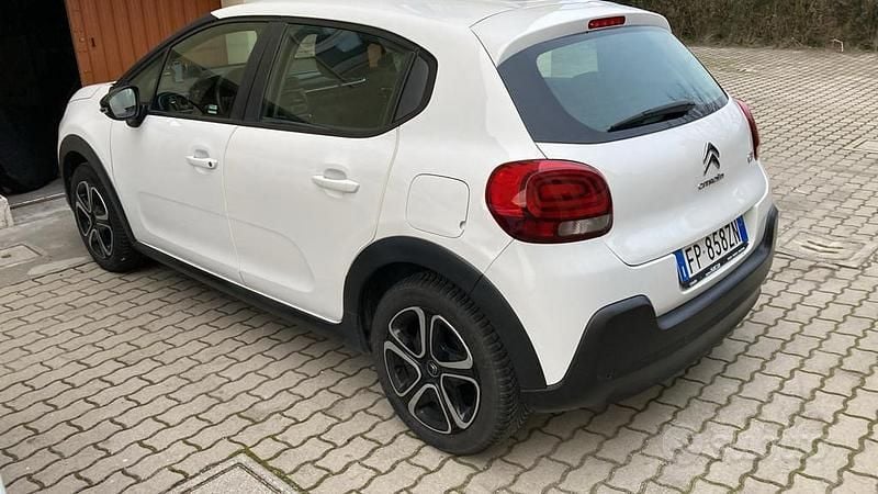 Usata Citroën C3 Feel 82 CV (60 kW) 2018 Bianco Utilitaria