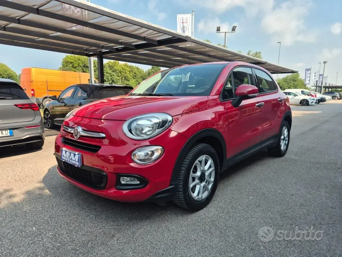 Usata Fiat 500X Lounge 95 CV (69 kW) 2017 Rosso SUV