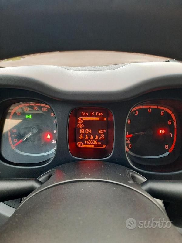 Usata Fiat Panda Lounge 85 CV (62 kW) 2016 Bianco Utilitaria