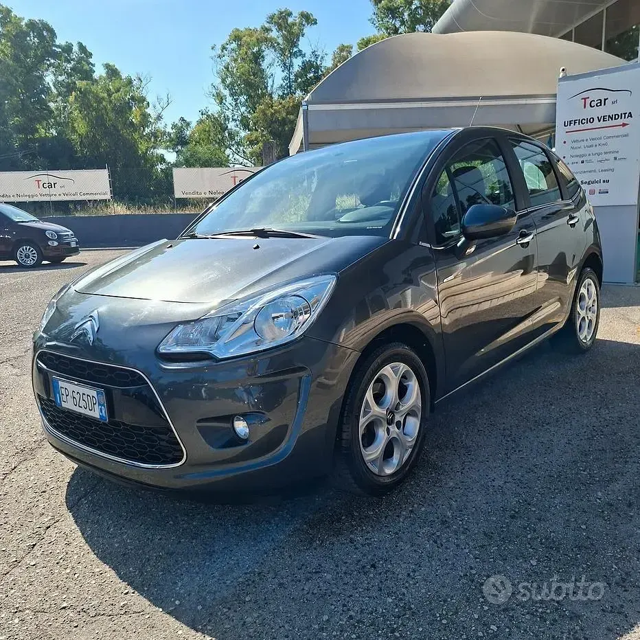Usata Citroën C3 Exclusive 68 CV (50 kW) 2012 Grigio Berlina