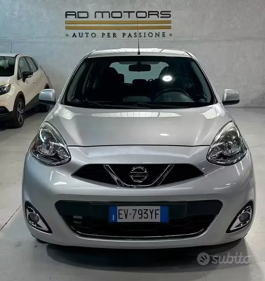 Usata Nissan Micra 80 CV (58 kW) 2014 Grigio Utilitaria