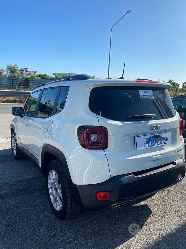 Usata Jeep Renegade 130 CV (95 kW) 2021 Bianco SUV