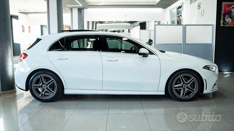 Usata Mercedes A180 Premium Plus 116 CV (85 kW) 2018 Bianco Berlina