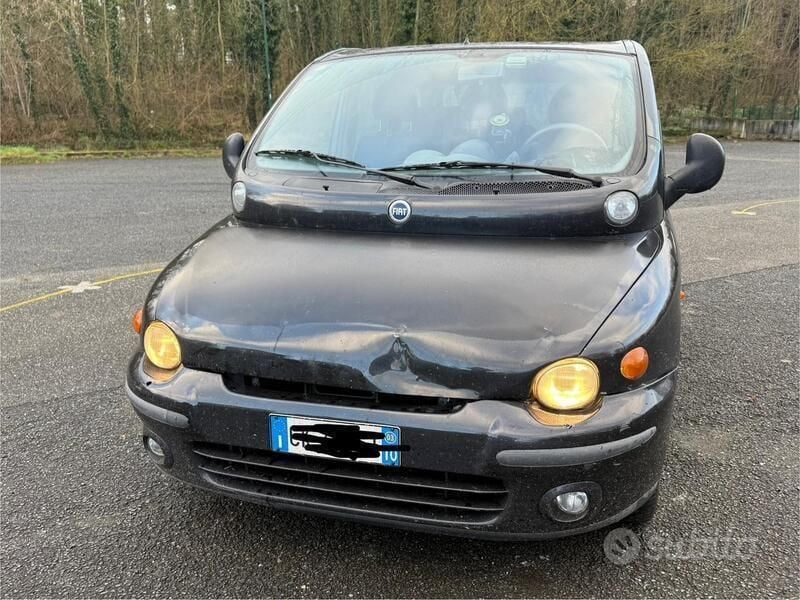 Usata Fiat Multipla 116 CV (85 kW) 2003 Nero Monovolume