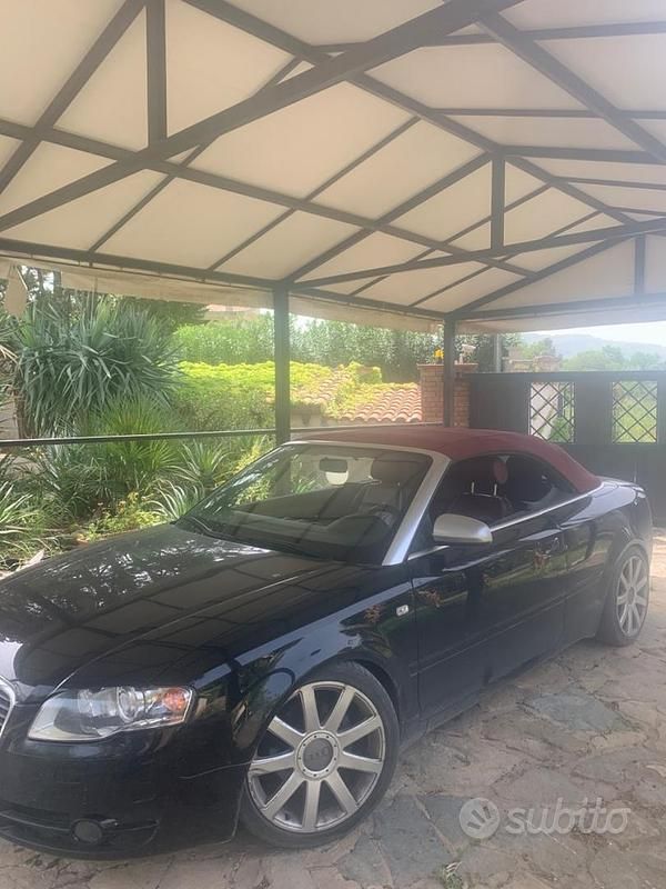 Usata Audi A4 Cabriolet 2006 Nero Cabrio