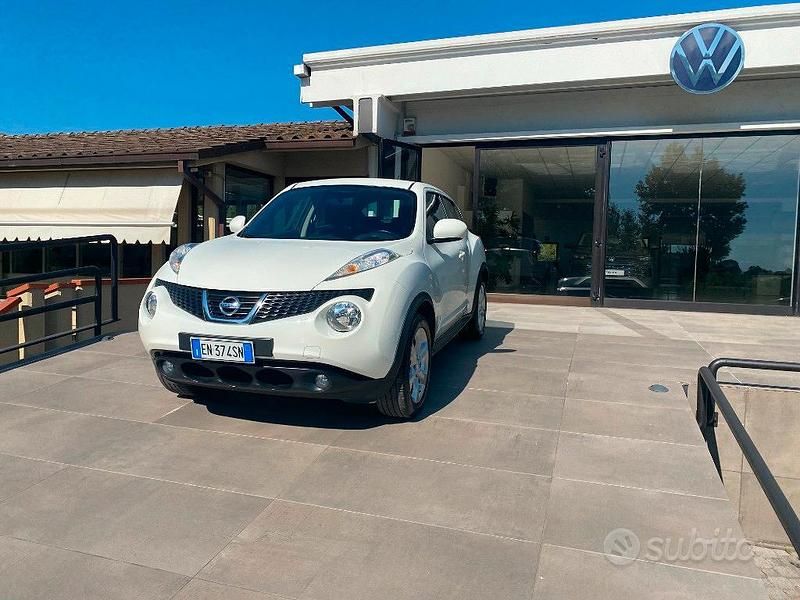 Usata Nissan Juke Acenta 117 CV (86 kW) 2012 Bianco SUV