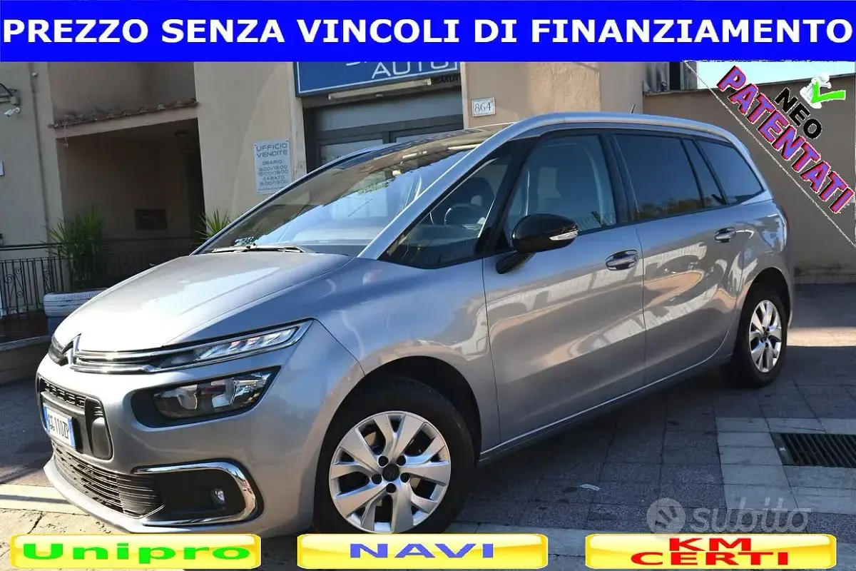 Usata Citroën C4 SpaceTourer Business Class 131 CV (96 kW) 2021 Grigio Monovolume