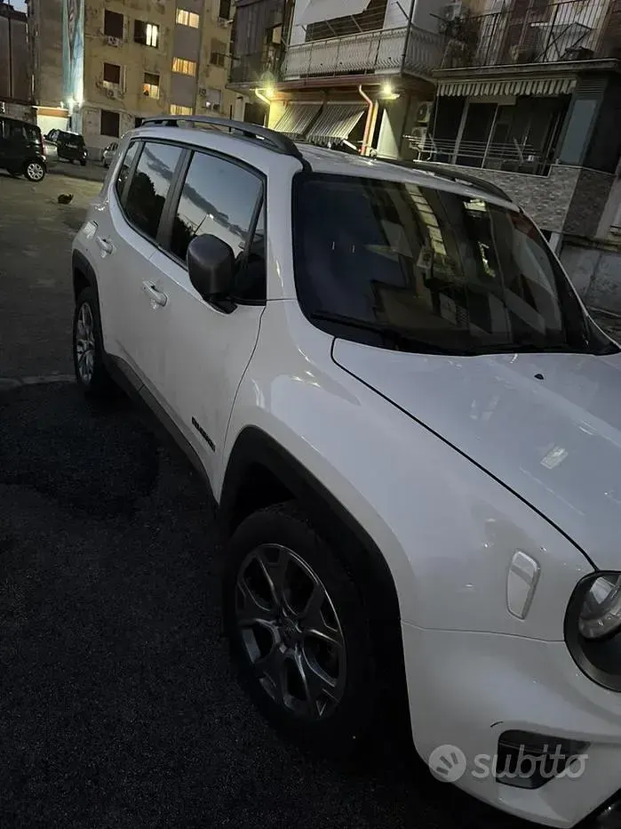 Usata Jeep Renegade 120 CV (88 kW) 2019 Bianco SUV